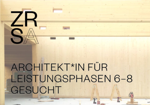 Stellenanzeige Architekt*in für Bauleitung LP6–8