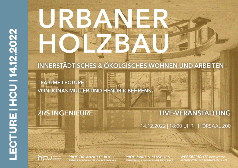 Urbaner Holzbau – Innerstädtisches & ökologisches Wohnen und Arbeiten