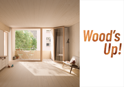 6. April – 22. Mai 2024 | Ausstellung Wood's Up! Holzbau im Aufwind | Aedes Architekturforum