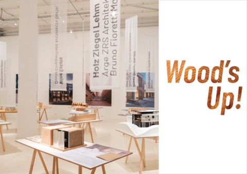 7. Mai 2024 | Ausstellungsgespräch | Wood's Up! | Aedes Architekturforum